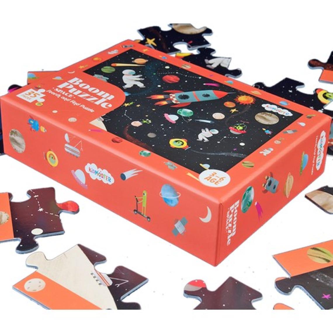 Kidmosfer Boom Puzzle - Space (Search And Find Puzzle)