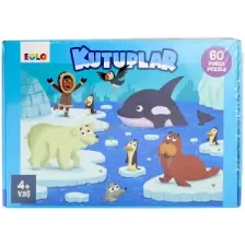 Eolo 60 Parça Puzzle Kutuplar