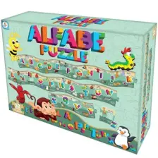 Eğitici 2 Metre Alfabe Puzzle Seti 52 Parça