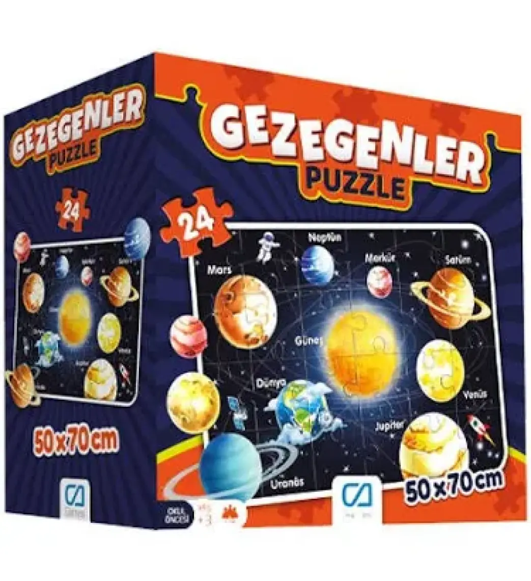 Ca Games Türkiyemiz Yer Puzzle 24 Parça Cayer-5079
