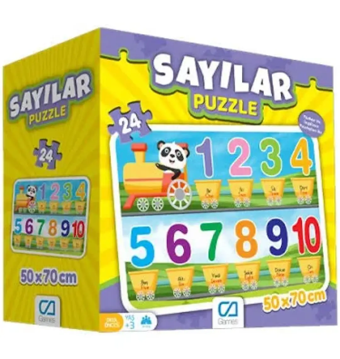 Ca Games Türkiyemiz Yer Puzzle 24 Parça Cayer-5079