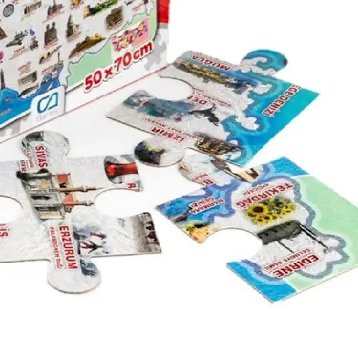 Ca Games Türkiyemiz Yer Puzzle 24 Parça Cayer-5079