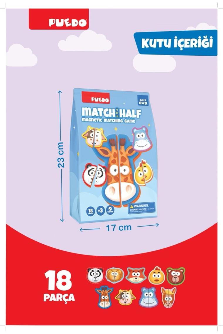 Manyetik Eşleştirme Oyunu - Match The Half