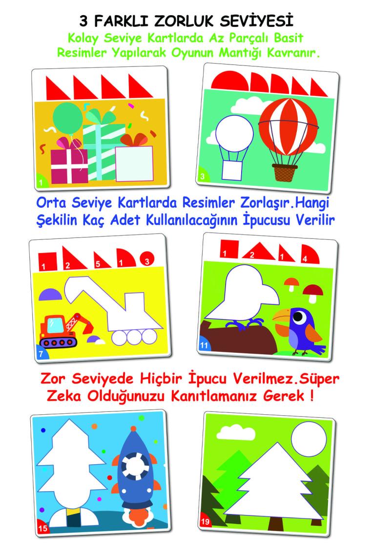 Diytoy Manyetik Puzzle Süper Zeka