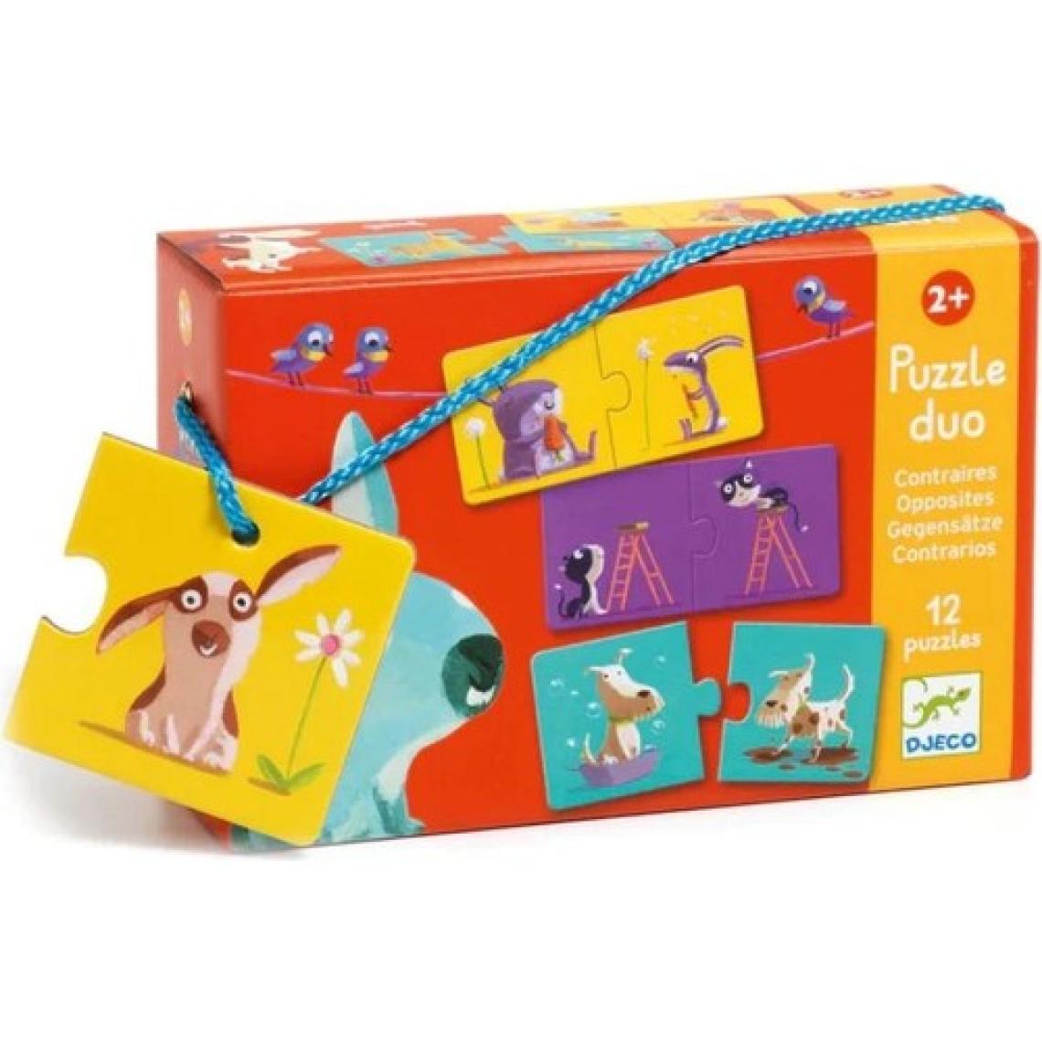 Djeco İkili Puzzle/ Duo Opposites