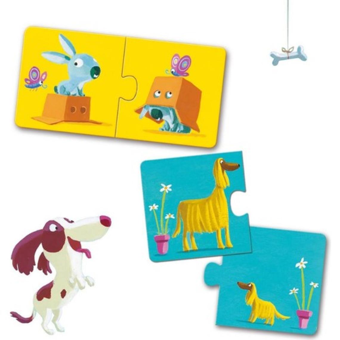 Djeco İkili Puzzle/ Duo Opposites