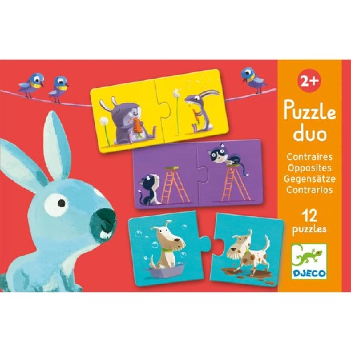 Djeco İkili Puzzle/ Duo Opposites