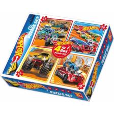 Diytoy Hotwheels 4 In Puzzle