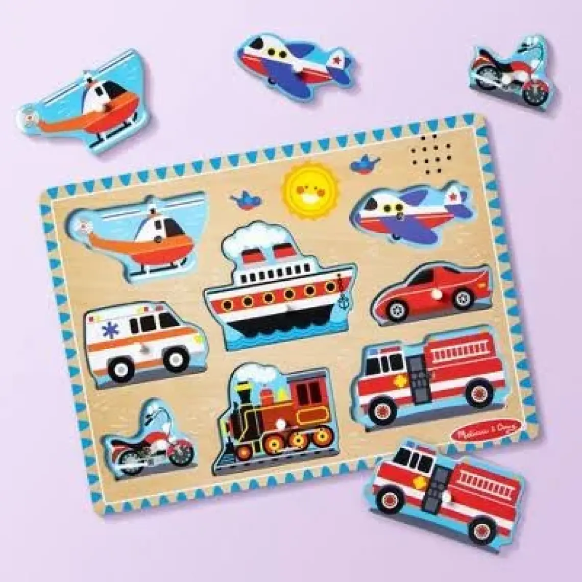 Melissa&Doug Araçlar Ahşap Sesli Yapboz