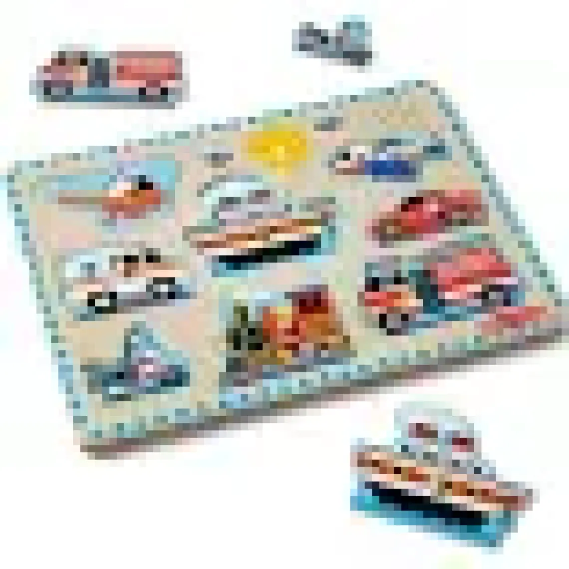 Melissa&Doug Araçlar Ahşap Sesli Yapboz