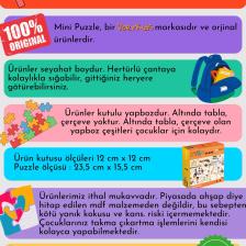 Çiftlik Sevimli Inek Mini Puzzle | 40 Parça | 4 Yaş