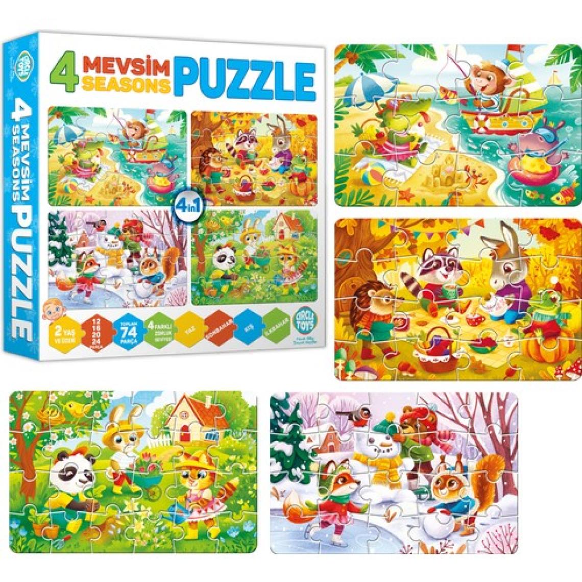 Circle Toys 4 Mevsim Puzzle