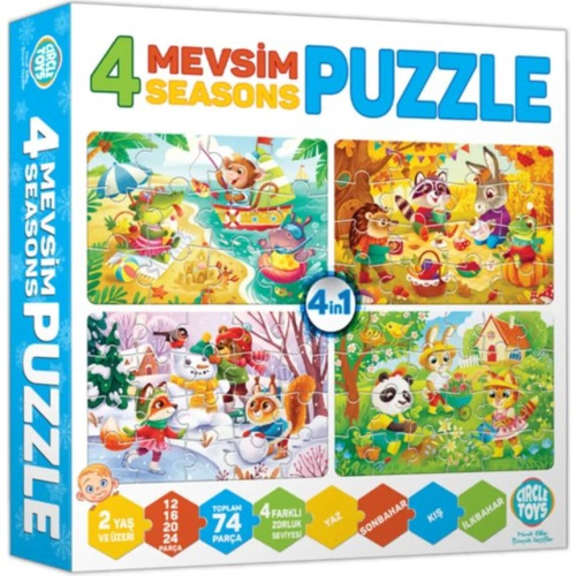 Circle Toys 4 Mevsim Puzzle