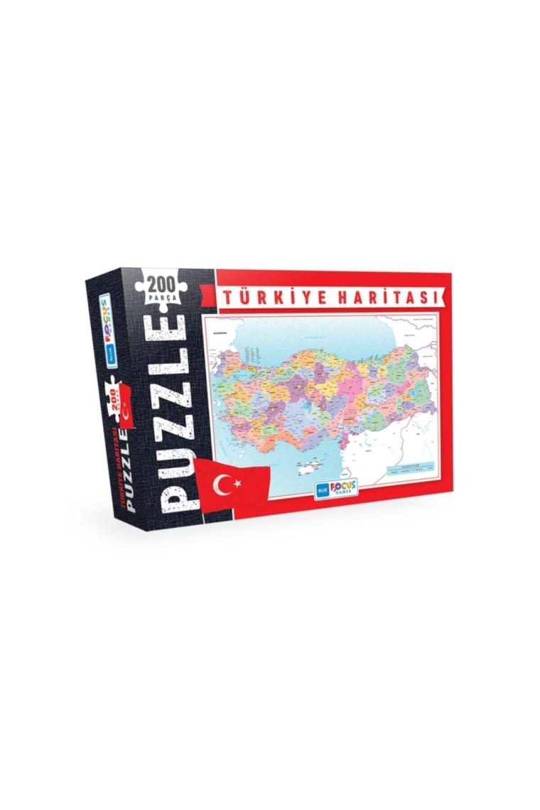 200 Parça Puzzle - Türkiye Haritası