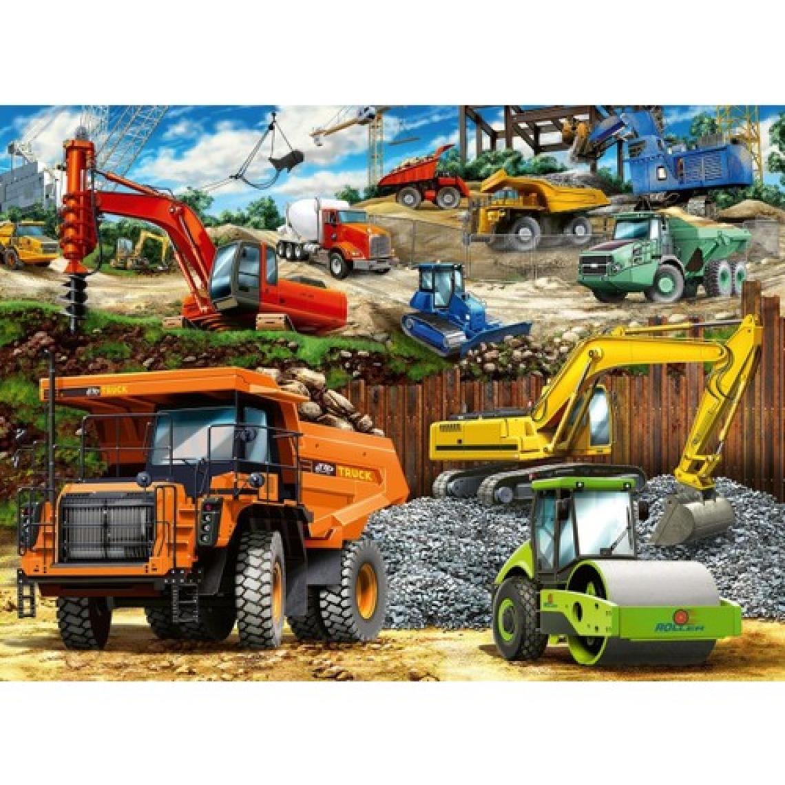 Ravensburger 100 Parça Puzzle Kamyonlar 129737