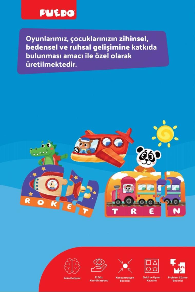 Puedo Ilk Kelimelerim Puzzle - Araçlar