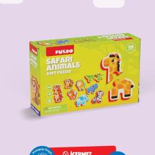 Puedo Ayakta Durabilen Bebek Puzzle - Safari