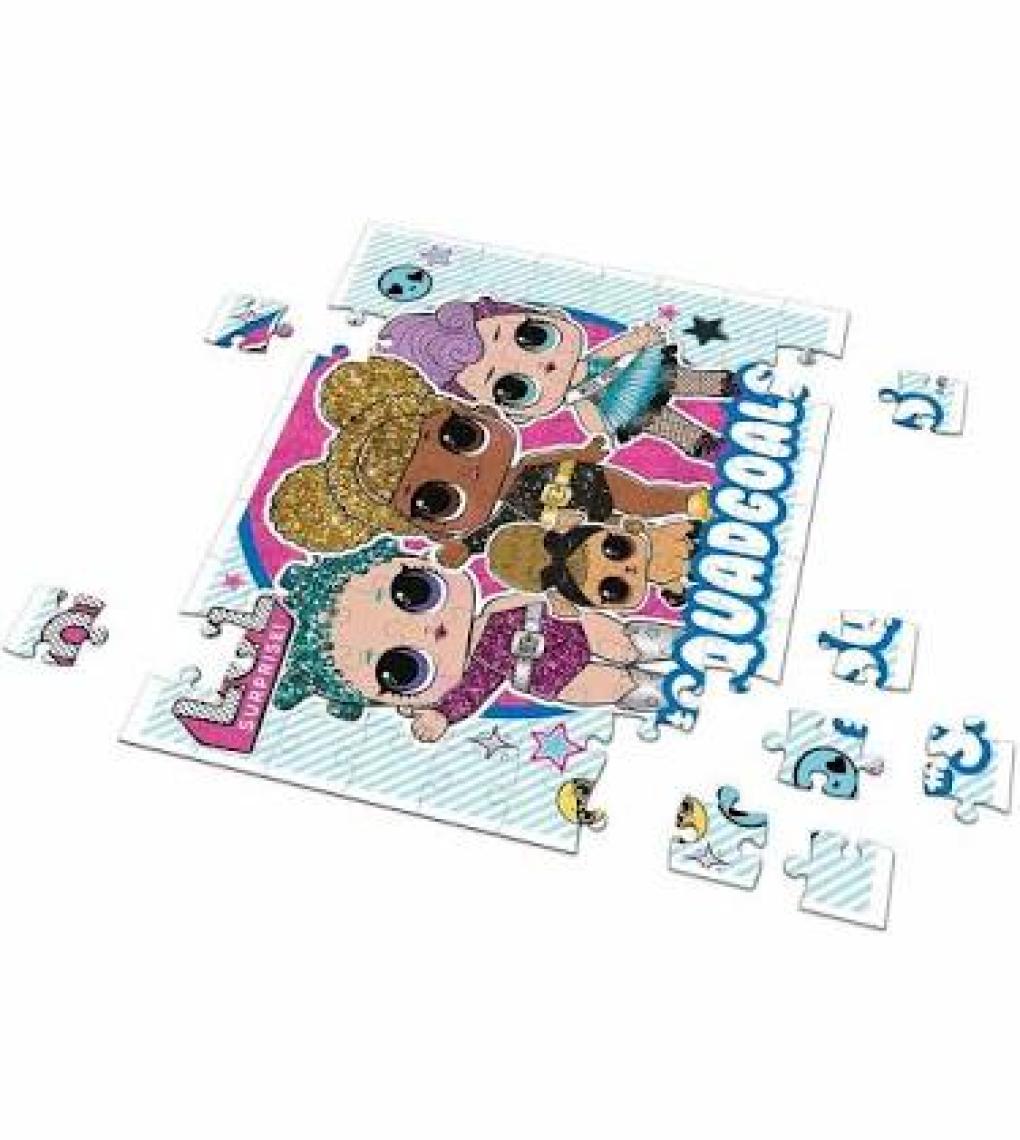 Laço Kids Lol Bebekler 100 Parça Puzzle