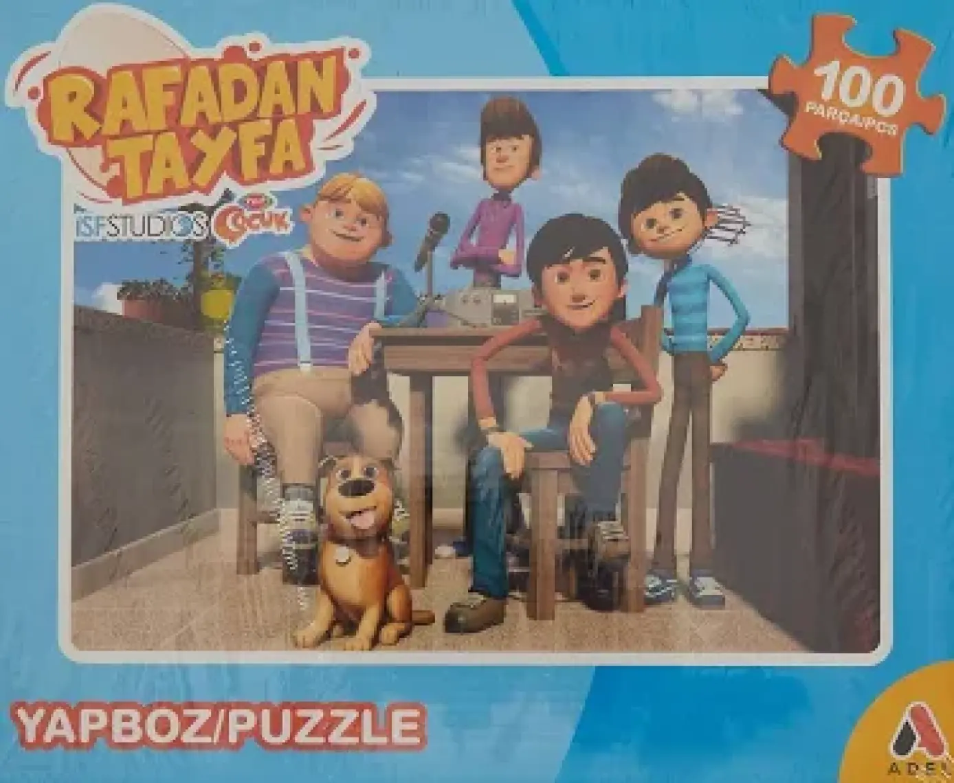 Adel Rafadan Tayfa 100 Parça Kutulu Puzzle Adel 478