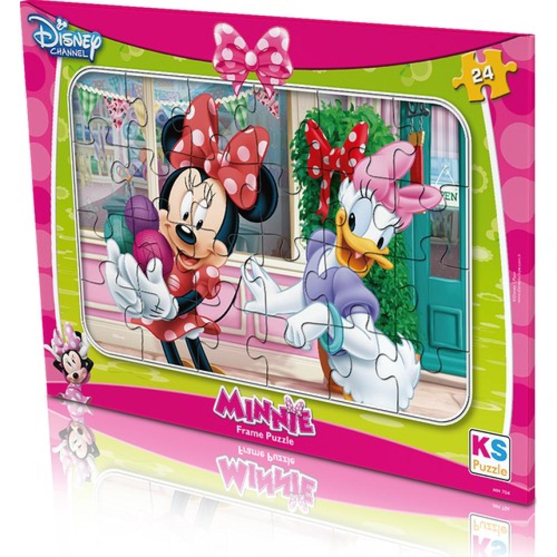 Ks Games Minnie Mouse 24 Parça Frame Puzzle