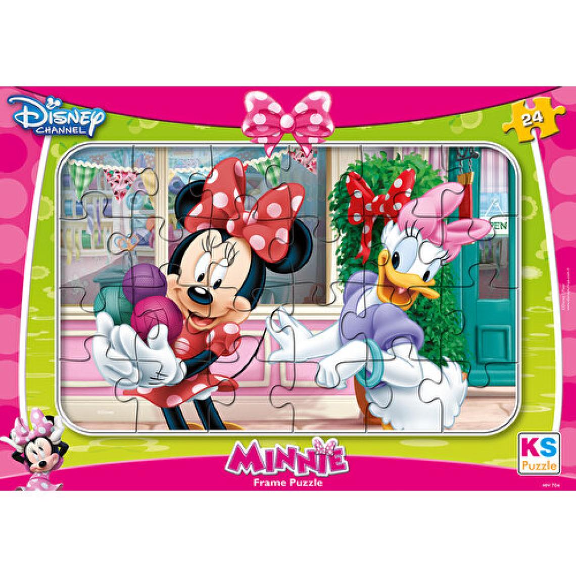 Ks Games Minnie Mouse 24 Parça Frame Puzzle
