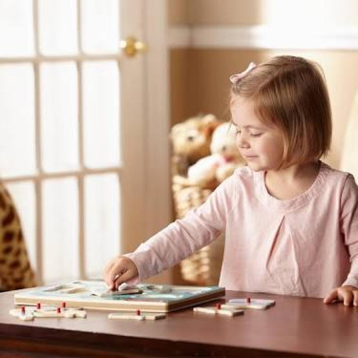 Melissa&Doug Ahşap Sesli Yapboz / Müzik Aletleri