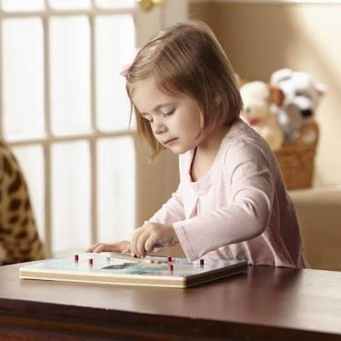 Melissa&Doug Ahşap Sesli Yapboz / Müzik Aletleri
