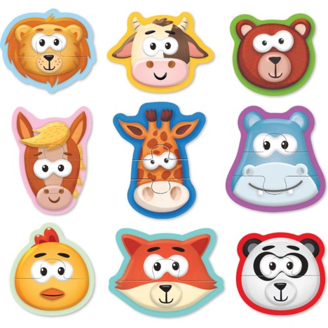 Puedo Bebek Puzzle - Hayvanlar