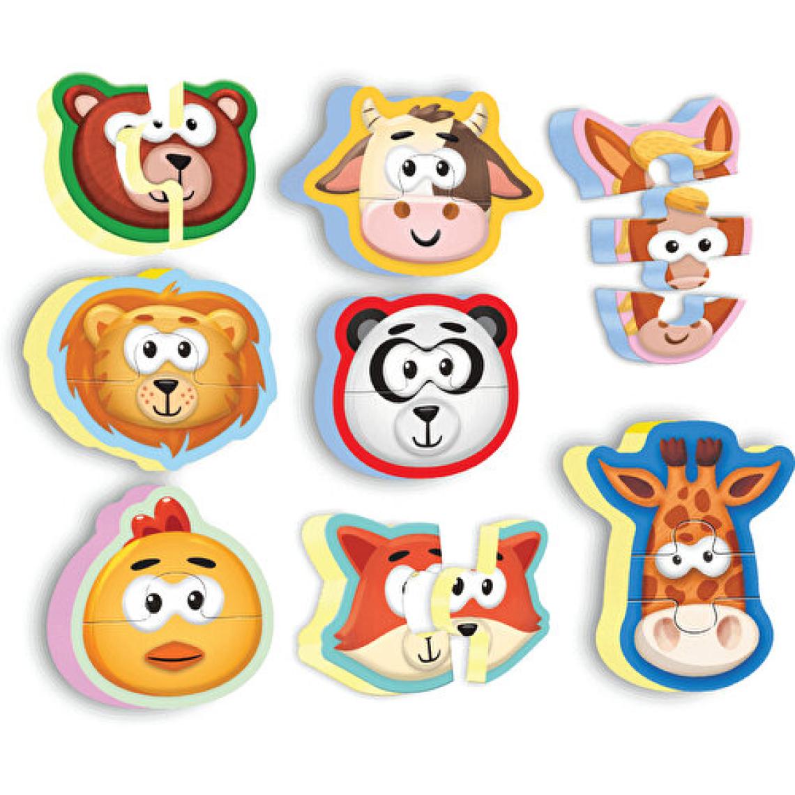 Puedo Bebek Puzzle - Hayvanlar