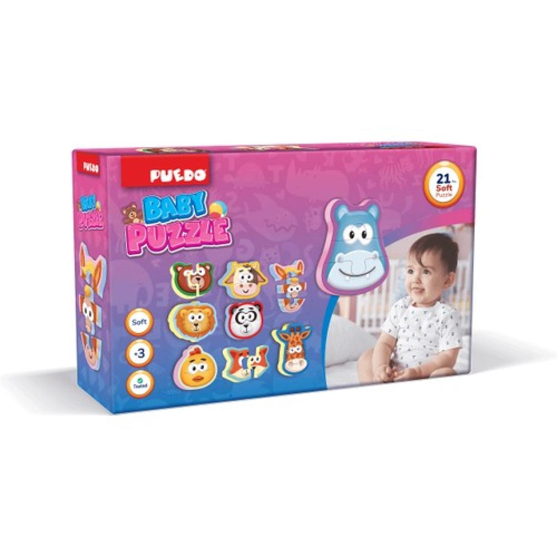 Puedo Bebek Puzzle - Hayvanlar