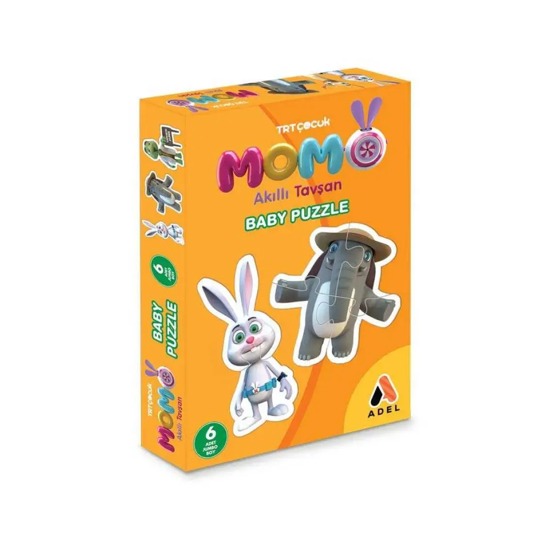 Adeland TRT Çocuk Tavşan Momo Baby Puzzle