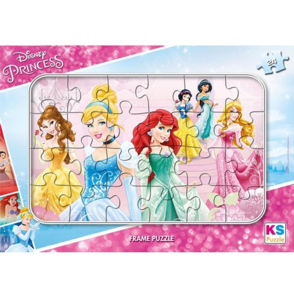 KS Games Princes Prensesler Frame Puzzle 24'Lü PR-704