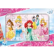 KS Games Princes Prensesler Frame Puzzle 24'Lü PR-704