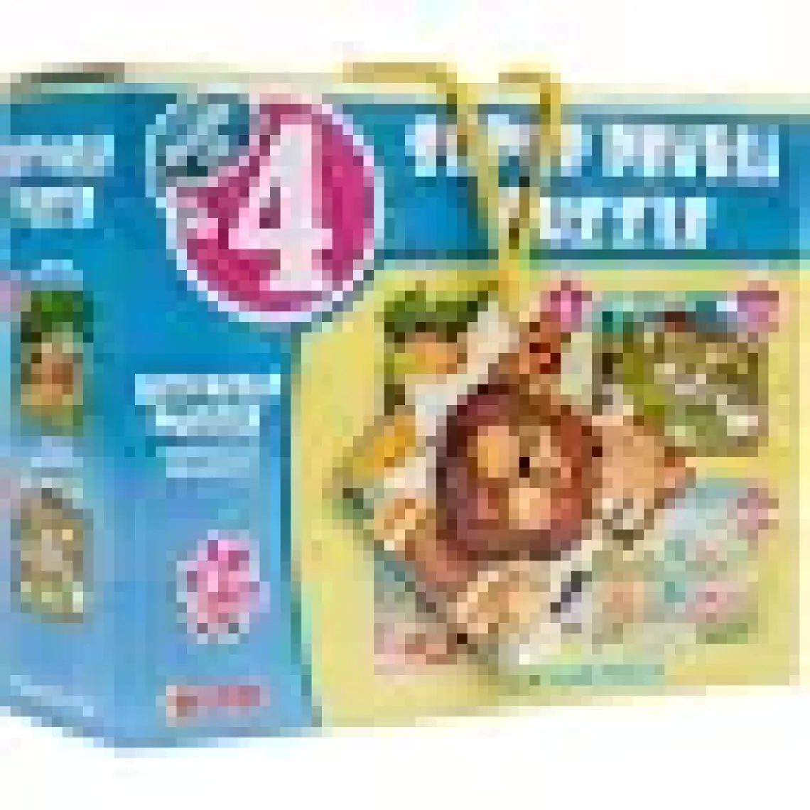 Diytoy Hayvanlar Süper Renkli Puzzle