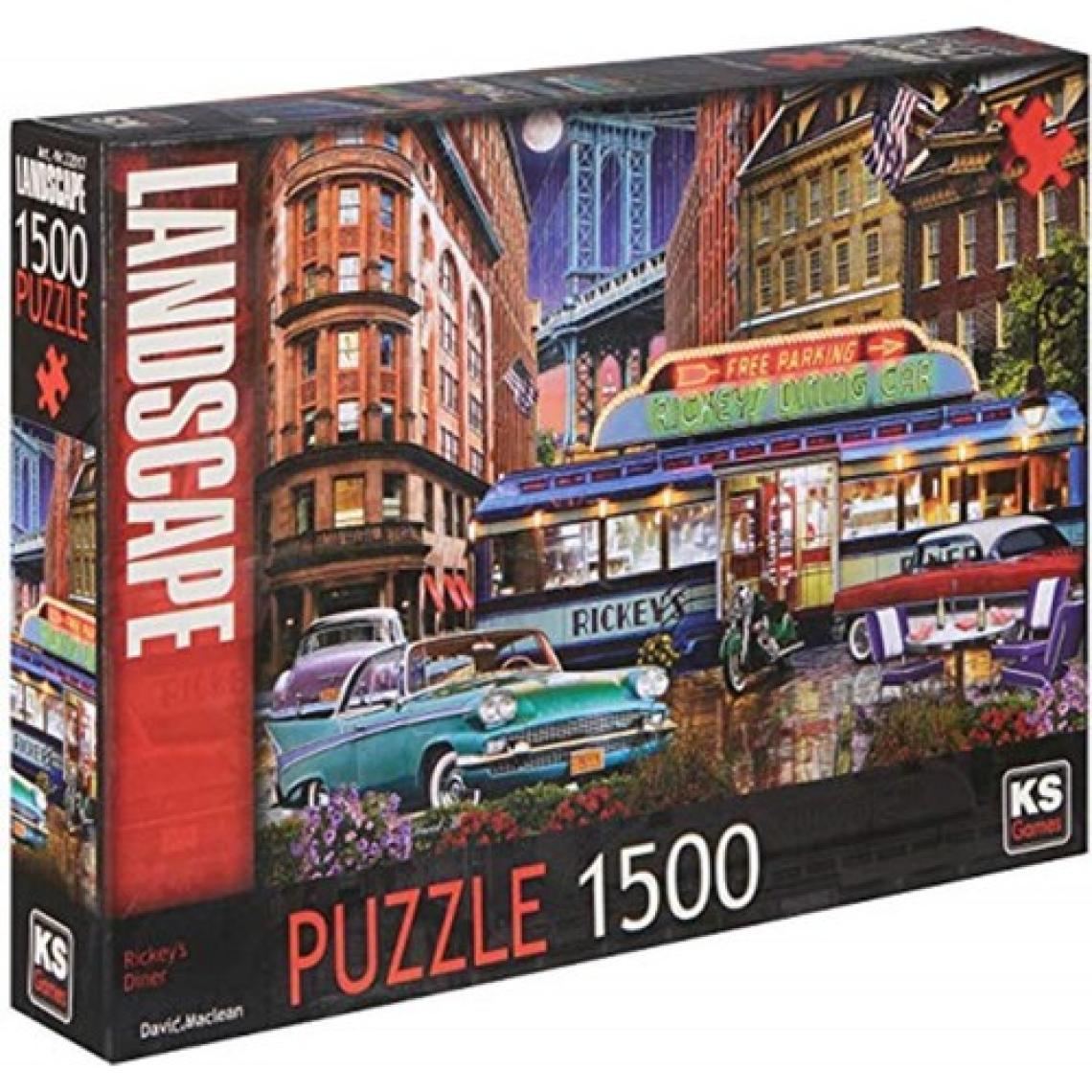 Ks Rickeys Diner 1500 Parça Puzzle