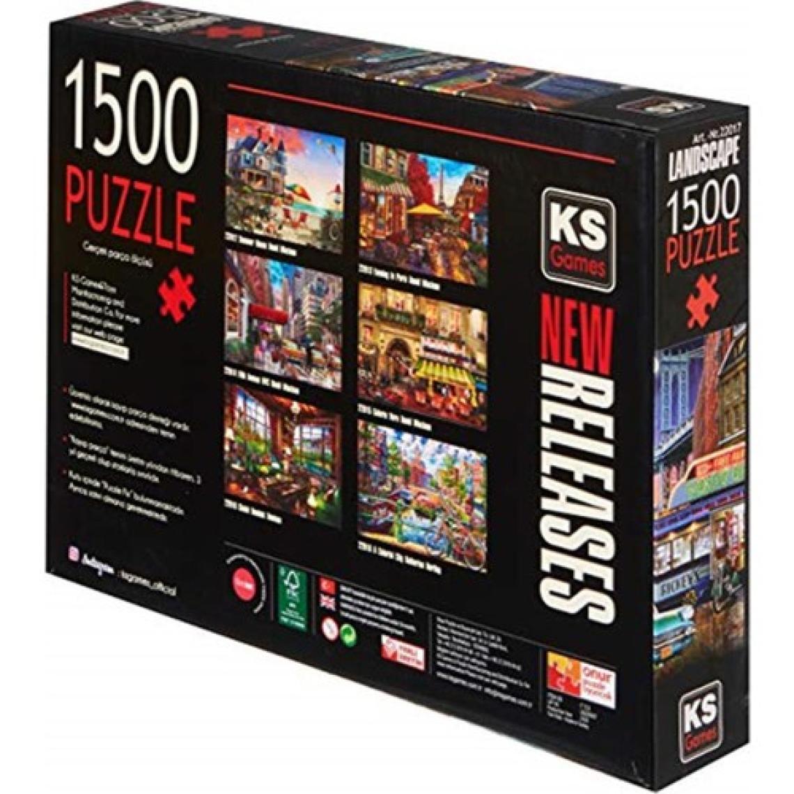 Ks Rickeys Diner 1500 Parça Puzzle