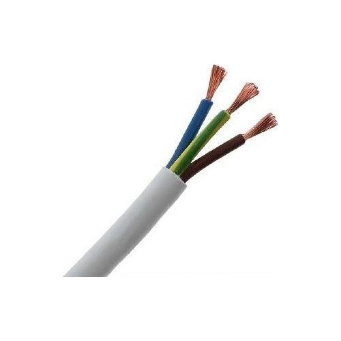 Öznur TTR Kablo 3 x 2,5 mm Beyaz 10 m