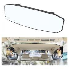 Polham 30X9 cm Ultra Geniş Araç Içi Geniş Açılı Araç Dikiz Aynası, Kavisli, Genişletilmiş Açılı Ayna