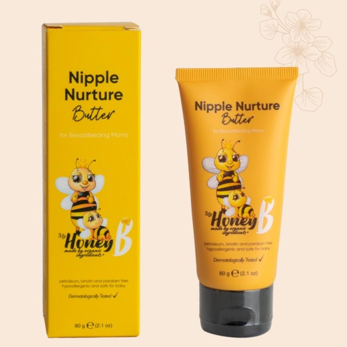 My Honey B Nipple Nurture Butter Doğal Içerikli Göğüs Ucu Ve Çatlak Kremi 60 gr