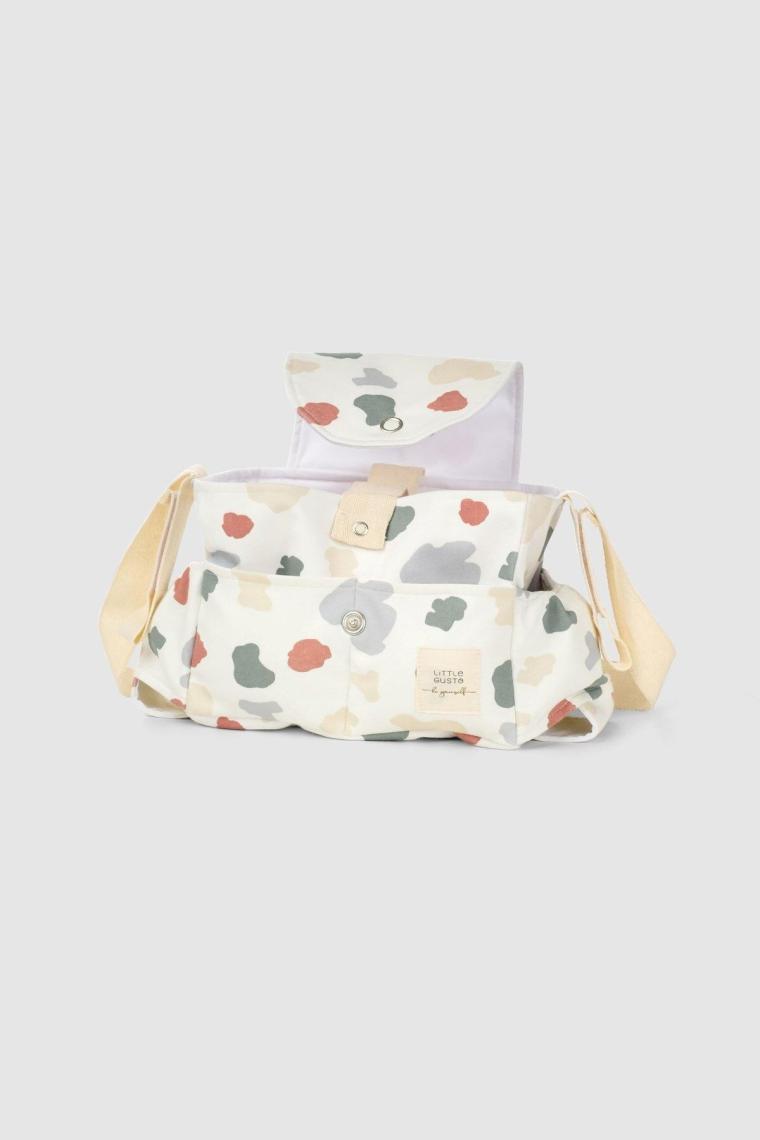 Little Gusto Sıvı Geçirmez Bebek Arabası Organizer Çantası Animal Desenli