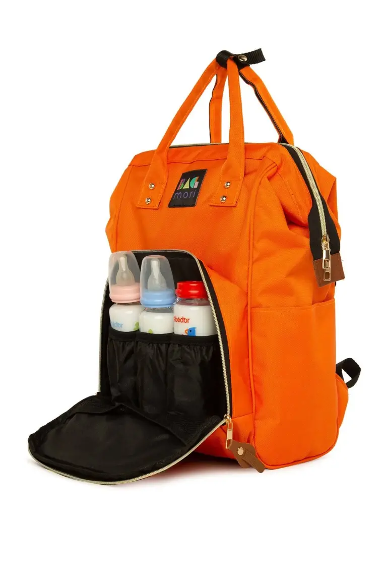 Bagmori Bordo Anne Bebek Bakım Sırt Çantası