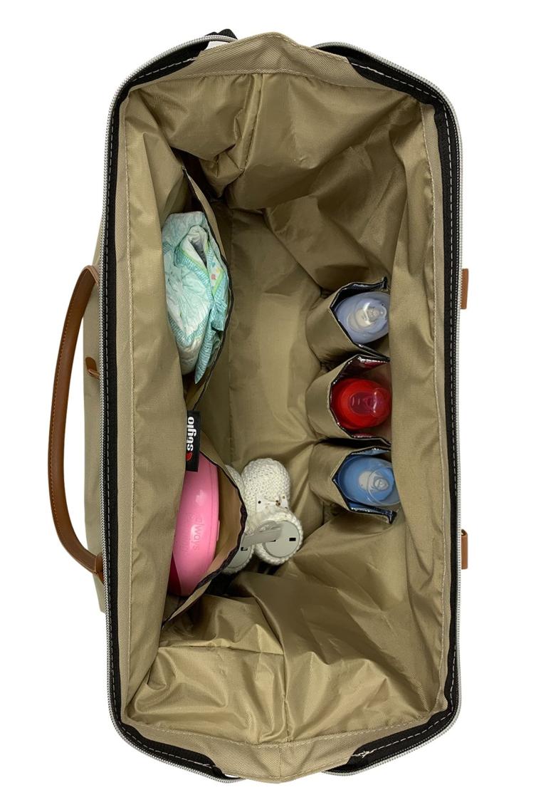 Stylo Mommy Bag USA Anne Bebek Bakım Çantası Siyah