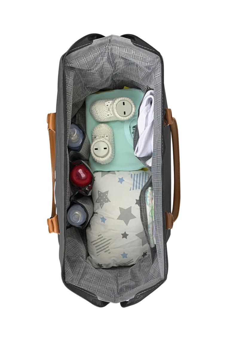 Stylo Mommy Bag Baskılı Anne Bebek Bakım Çantası Usa