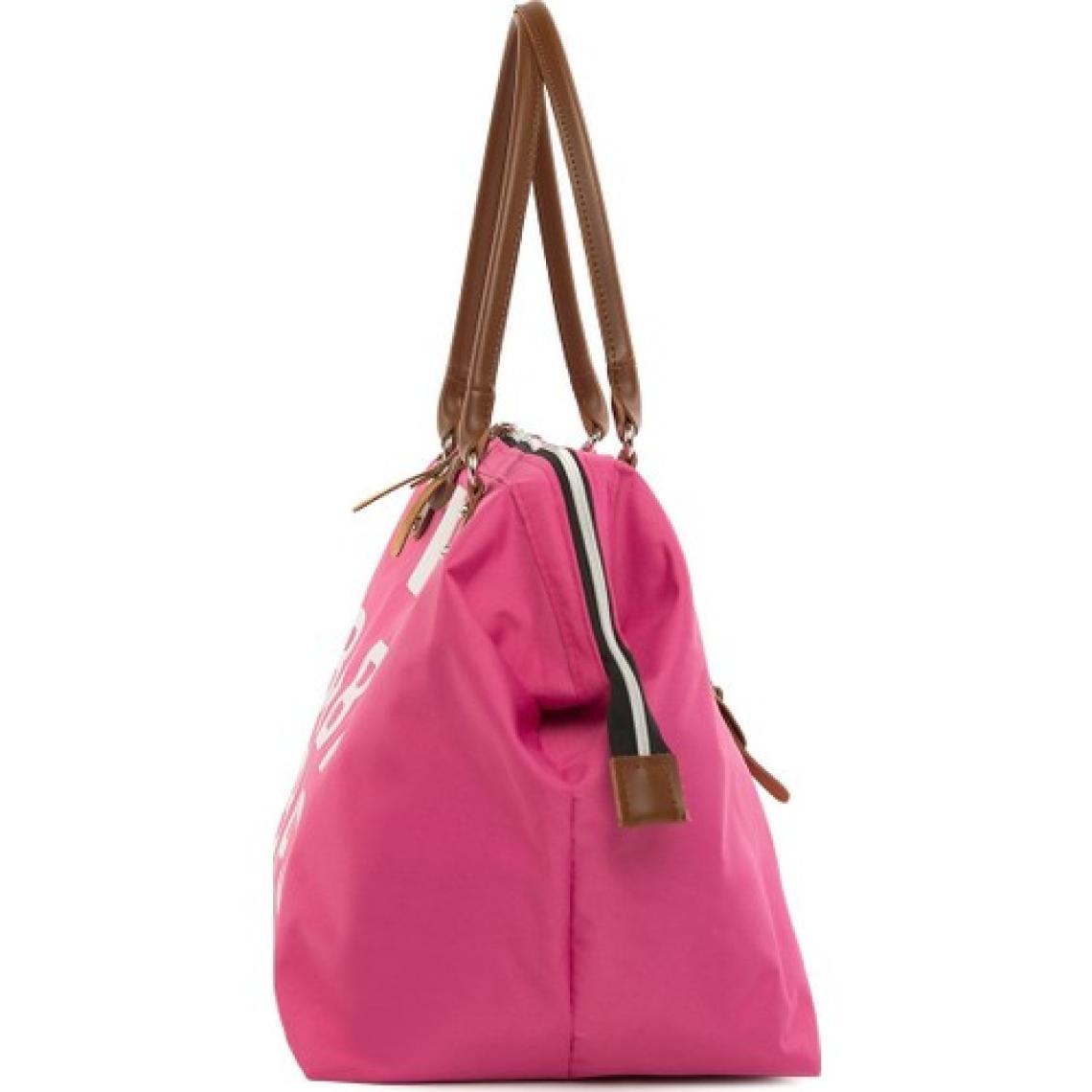 Bagmori Fuşya Baby Bag Baskılı Bebek Bakım Çantası