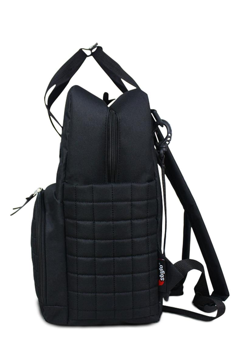 Stylo Feather Siyah Bebek Bakım Çantası