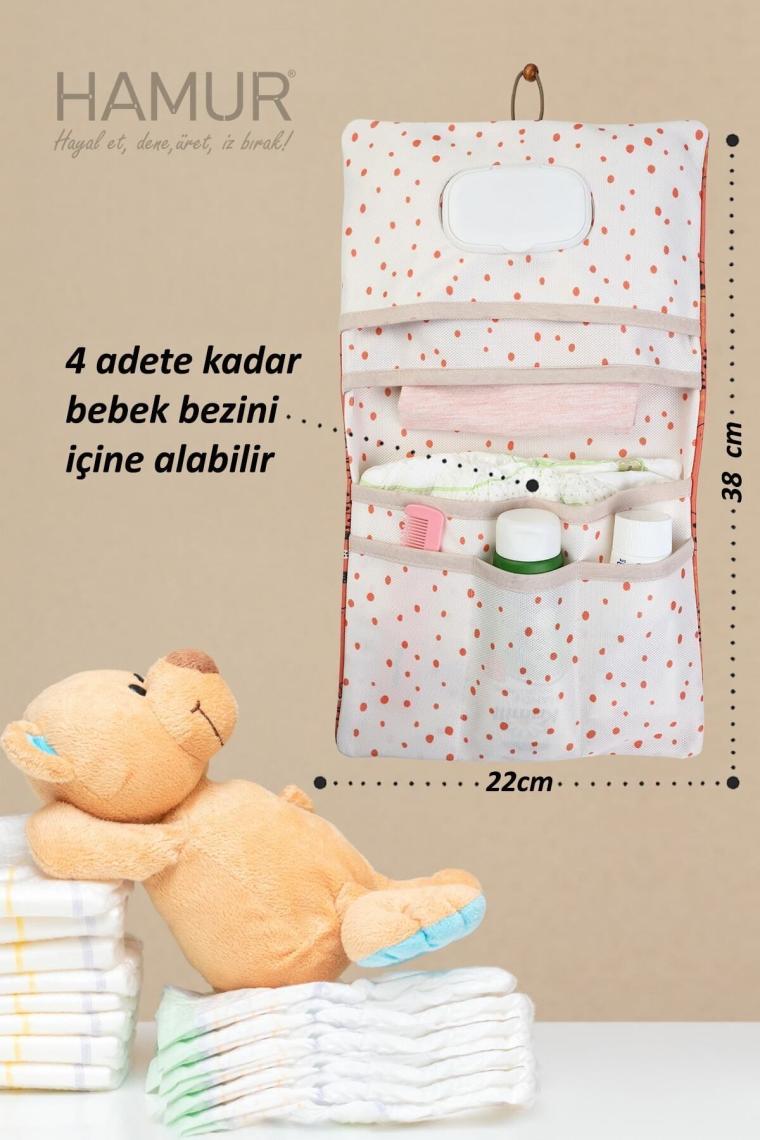Anne Bebek Bakım Çantası Yenidoğan Alt Açma Değiştirme Düzenleyici Çantası Organizer Bonatitan