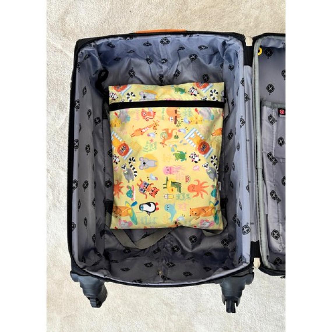 Yorni 30X37CM, Sum mer, Su Geçirmez, Fermuarlı, Askılı, Islak Mayo Çantası, Torbası, Çok Amaçlı