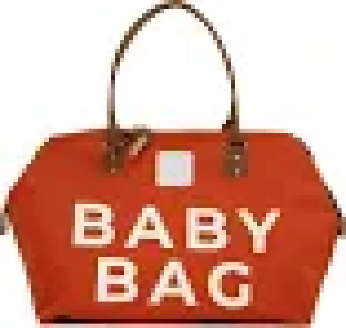 Bagmori Kiremit Baby Bag Baskılı Bebek Bakım Çantası