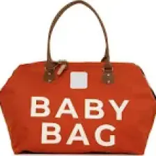 Bagmori Kiremit Baby Bag Baskılı Bebek Bakım Çantası