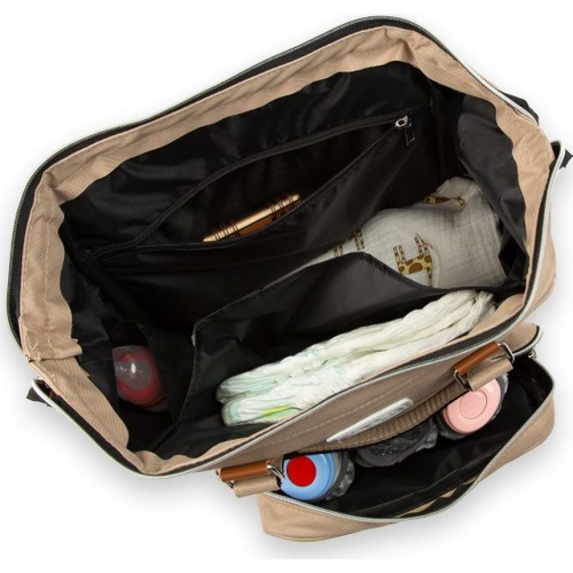 Bagmori Vizon Baby Bag Baskılı Cepli Anne Bebek Bakım Sırt Çantası